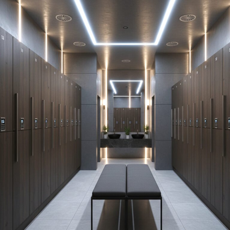 mens locker room